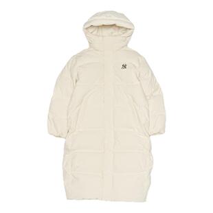 MLB官方KARINA同款基础百搭长款防水防泼水羽绒服25冬季新款DJB23