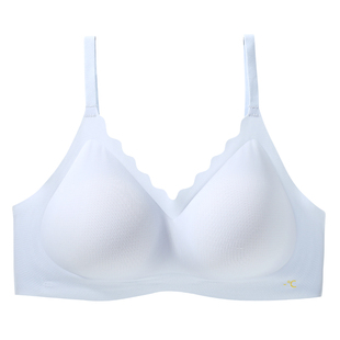青少年少女内衣无痕透气无钢圈立体文胸小胸聚拢发育期高中大学生