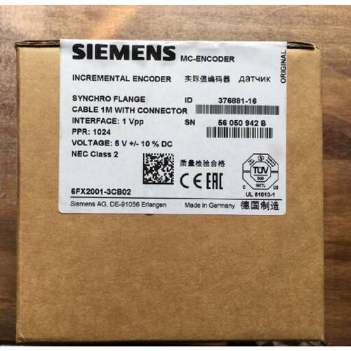议价西门子6FX2001-7KP01绝对值编码器 6FX2001-5FS24 全新原装现