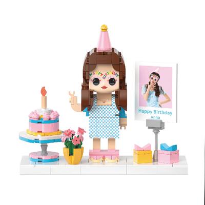 几偶照片定制积木人像人偶男送女生生日礼物diy手工创意手办摆件