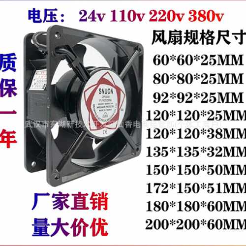 议价5920VL-05W-B80 B89 NMB 散热风扇变频器风扇 24V 2.2A 17251