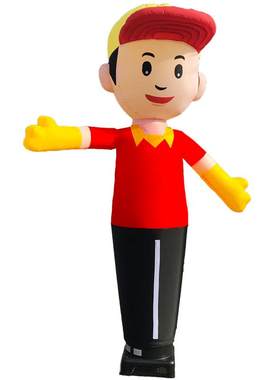 充气招手气模人小丑财神摇摆拱门