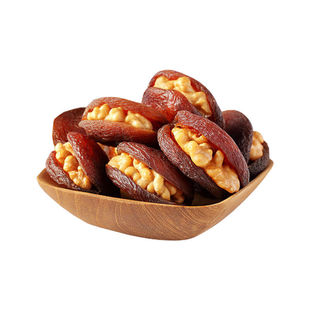 原味杏包仁正宗新疆特产杏脯夹核桃仁500g包邮零食真空独立包装