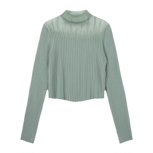 大码蕾丝打底衫女2025新款小衫薄款针织衫上衣内搭毛衣胖mm春秋冬