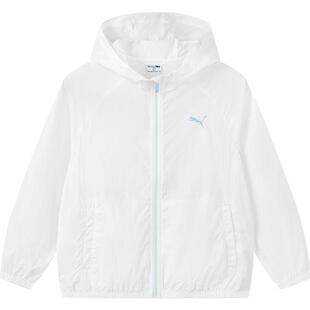 PUMA彪马童装轻薄外套新款儿童夏季便服凉感遮热舒适UPF50防晒衣