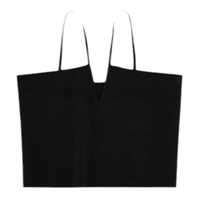 SLY夏季纯色短款吊带背心