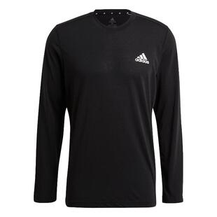 速干运动健身上衣圆领长袖T恤男装adidas阿迪达斯官方