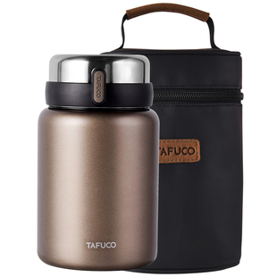 日本316不锈钢焖烧杯女焖粥神器304保温饭盒桶锅罐闷烧壶怀汤壶大