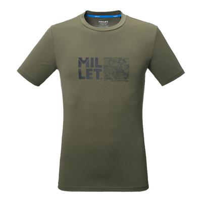 MILLET觅乐男士透气圆领短袖T恤