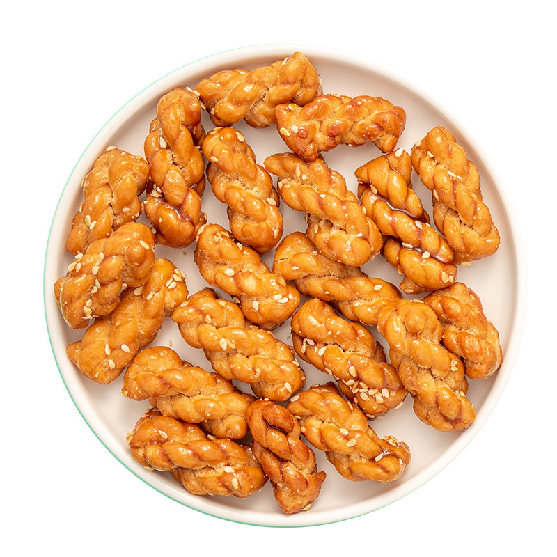 口不离杭州特产一口酥椒桃片桃酥麻花中式点心零食老式伴手礼礼盒