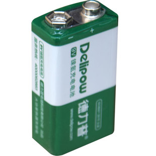 德力普9V镍氢可充电电池9伏方形160/180/230/250/280/300/350mAh