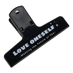 磁吸手帐夹子文具高颜值小夹子文具磁性强力夹创意夹子办公用品文件票据书夹子大号燕尾夹文件夹子彩色长尾夹