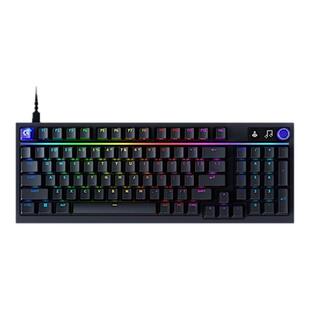 罗技G316X有线游戏机械键盘可热插拔98键紧凑型8K回报率客制化PBT