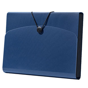 得力文件夹多层资料册风琴包文件袋试卷收纳袋a4试卷夹卷子收纳整理神器小学生初中生高中试卷分类包收纳册