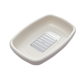 日本RAKUEN厨房手动生姜末磨泥器捣蒜蓉研磨器山葵果泥搅碎器