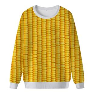 新款冬天的搞怪衣服恶搞笑卫衣气质百搭潮流外套3d印花上衣定制装