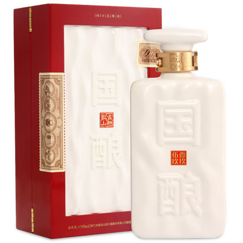 古越龙山四十年陈国酿1959白玉版绍兴黄酒500ML*4盒花雕酒