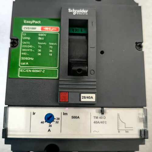 议价施耐德断路器，型号CVS100F，3P 40A，原装正品，拆