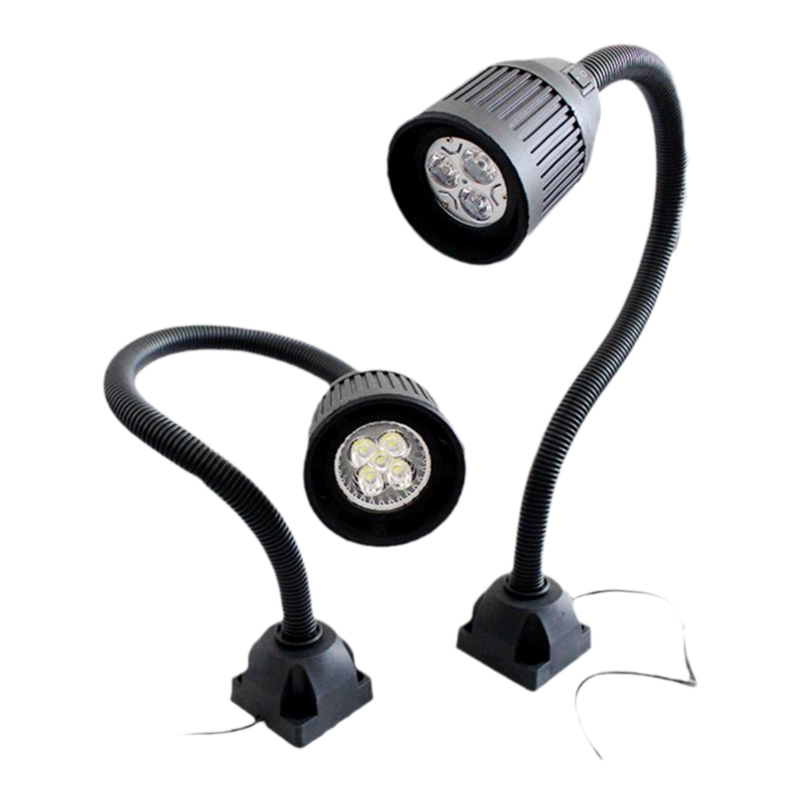 LED机床工作灯24V3W冲床软管照明灯36V万向长臂磁吸式数控车床灯
