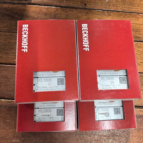 议价KL1808，KL2808现货促销全新原装正品未拆封BECKHOFF倍福模块