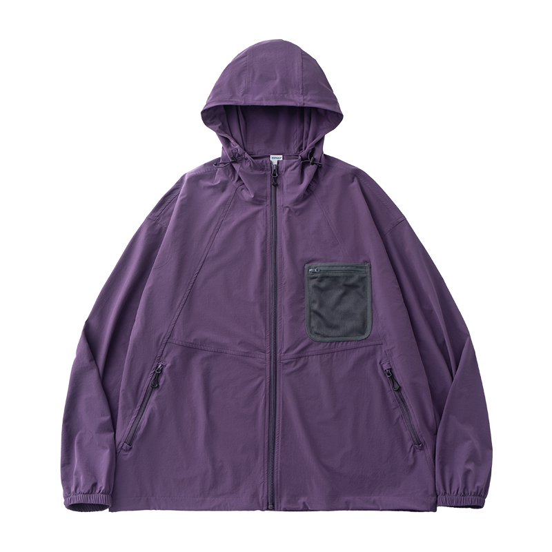 BENPANDA UPF50+轻薄防晒衣夏季男款骑行服撞色工装皮肤衣外套女