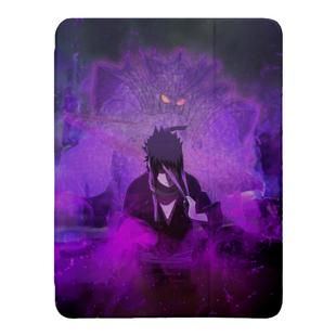 shop漫壳机动火影忍者万花筒宇智波佐助平板保护套适用于苹果IPADpro/air/5/4/3/mini6亚克力360°三折书本款