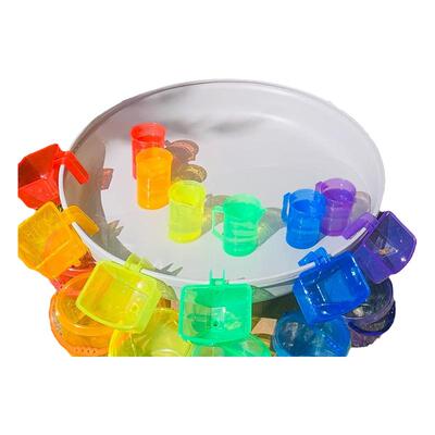 环创早教教具儿童漏斗开放性材料