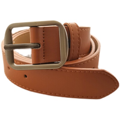 港风皮带ins韩版针扣青少年