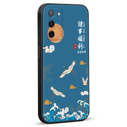 昊淘适用于oppoa55手机壳pemm00网红pemm20国风创意opooa55s保护套opp0a56复古pfvm10软硅胶a55小众ins气