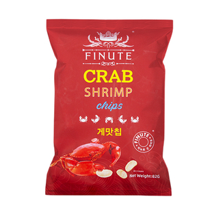 趣莱福虾片蒜味蟹味黑胡椒味青阳辣椒蛋黄酱味鲜虾片韩国进口零食