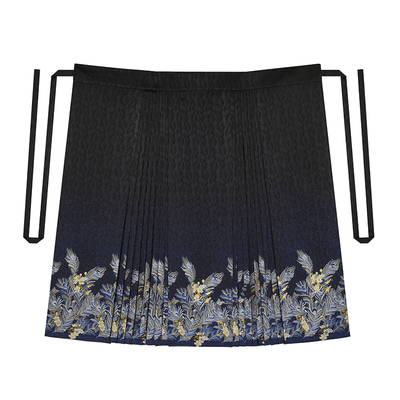 织造司旗舰店孔雀翎汉服