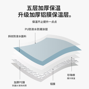 泡脚桶洗脚袋足浴水盆家用可折叠保温款 便携式 旅行神器过膝过小腿