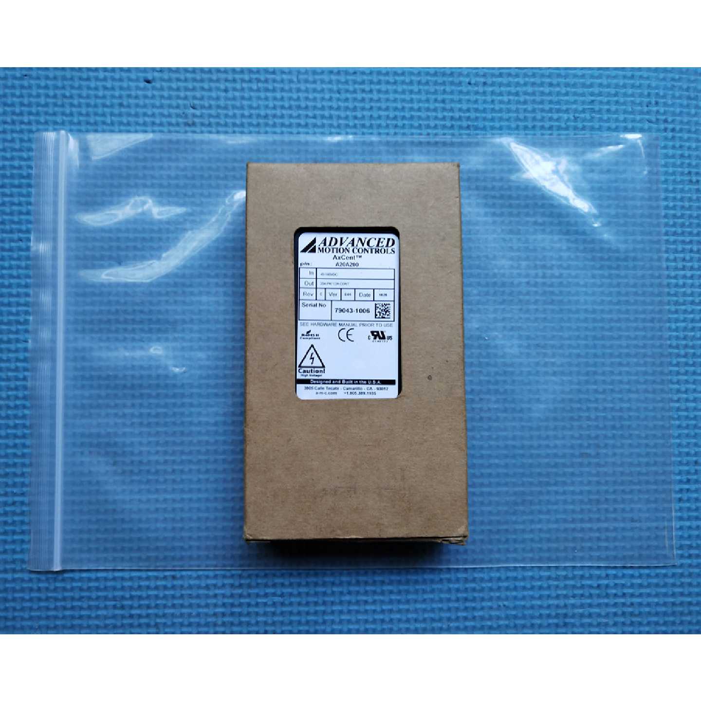 议价现货 全新美国ADVANCED伺服驱动器 A20A200