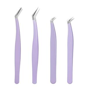 可孚假睫毛镊子金羽夹专用新手嫁接化妆师贴睫毛高精密美睫师夹子