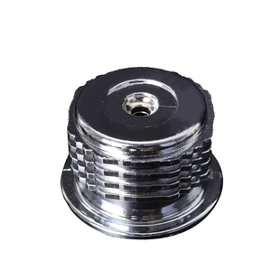 老式防盗门自动锁旋钮卫佳石牛十字碰锁配件圆旋钮门锁盖子配件