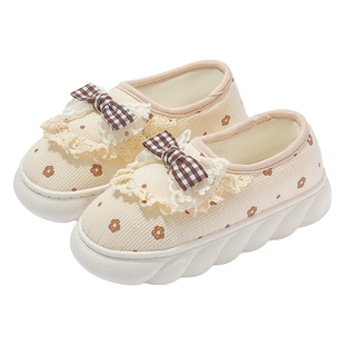 包跟月子鞋春夏薄款45月份孕妇产后居家全包防滑透气月子拖鞋女士