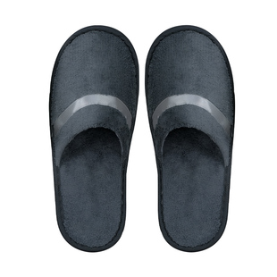 星级酒店一次性拖鞋加厚珊瑚绒高档宾馆民宿居家待客专用定制logo