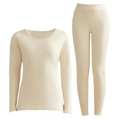 【羊绒蚕丝】加厚考拉绒保暖套装