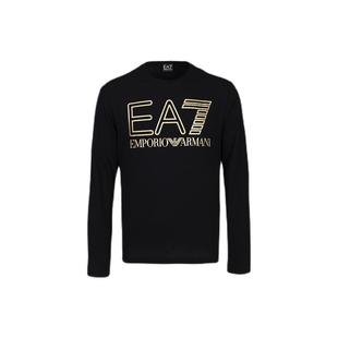 【自营】【保税仓】Armani/阿玛尼EA7春秋休闲舒适长袖圆领T恤男