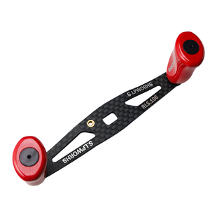 水滴轮摇臂阿布P4p5碳素摇柄B3碳纤维摇把达瓦路亚塔库玛改装配件