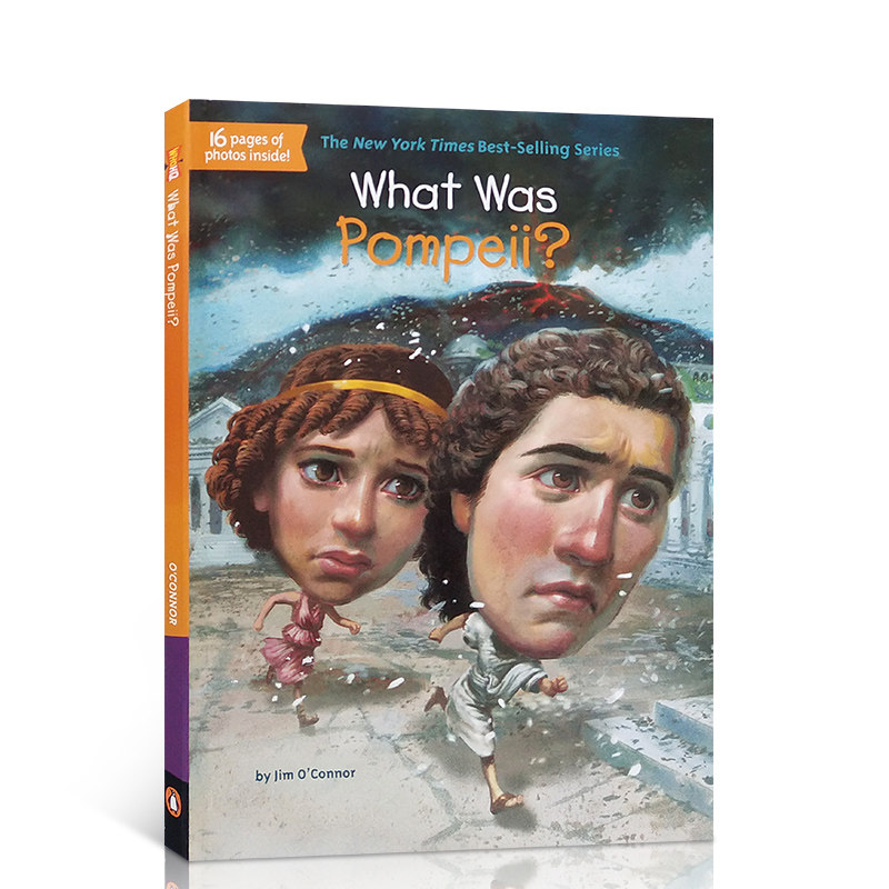 预售英文原版书籍What Was Pompeii? 庞贝古城是什么?What Was/Is 系列历史事件中小学生人文历史百科读物历史儿童正版进口桥梁