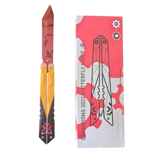 无畏契约周边22冠军蝴蝶未开刃COS道具合金实物游戏礼物周边