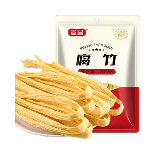 富昌腐竹205g手工豆制品豆腐皮易泡发火锅凉拌干豆皮干货