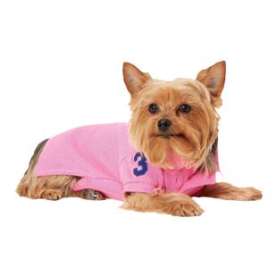 拉夫劳伦大马驹经典刺绣宠物狗狗衣服红色新款 Polo Ralph Lauren