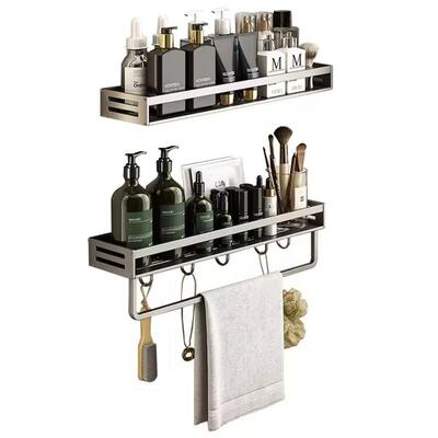 枪灰色卫生间置物架长20cm25cm