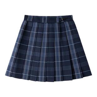 东京岁时记jk制服裙秋季正版原创校供感刺绣白衬衫海平线格裙套装