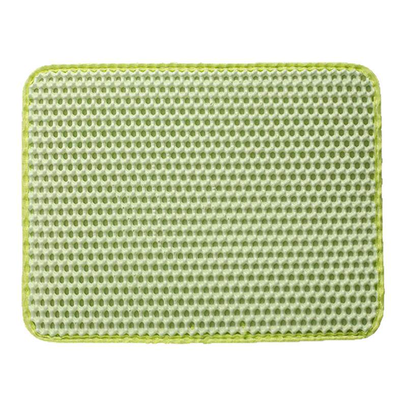 猫砂垫防外溅带出垫子控沙防溅宠物地垫双层超大猫咪盆漏砂板用品