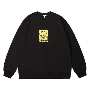 回力|宇宙护卫队合作款圆领卫衣男女休闲亲子装运动套头衫百搭潮