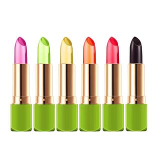口红不掉色不沾杯不脱色持久防水芦荟果冻变色温变保湿滋润唇膏女