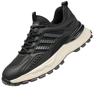 高哥增高鞋8cm轻便新款男鞋冬季潮流休闲鞋男款黑色内增高运动鞋